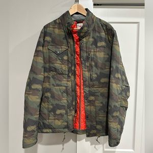 L Relwen quilted camo jacket